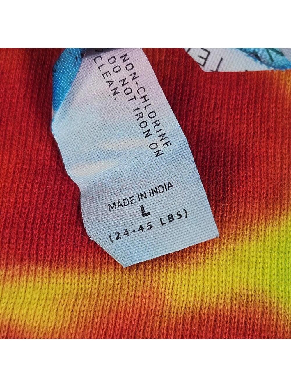 New Berkeley Tie Dye Dog Shirt Size L See Description - Picture 3 of 7
